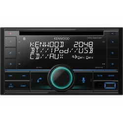 Kenwood DPX-5200BT 2 DIN MP3/WMA/CD-autórádió USB-AUX Bluetooth Spotify és Amazon Alexa támogatással