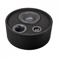 Gladen Audio RS 10 Round Box subwoofer reflex ládában 25cm Pótkerék helyére