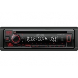 Kenwood KDC-BT440U autórádió CD/USB/BT piros gombszín, Android