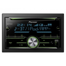 Pioneer FH-X730BT autórádió, fejegység 2din CD / USB / AUX / BLUETOOTH változtatható szín